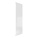Reina Flat Panel Single Vertical Designer Radiator - 1800x514mm - White RND-FL187W