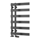 Reina Florina Designer Heated Towel Rail - 800x500mm - Gun Metal RND-FR508G