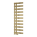 Reina Florina Designer Heated Towel Rail - 1525x500mm - Brushed Brass RND-FR515R