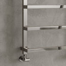 Reina Glora Designer Heated Towel Rail - 555mm x 500mm - Chrome