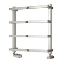Reina Glora Designer Heated Towel Rail - 555x500mm - Chrome RND-GLR0555C
