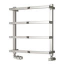 Reina Glora Designer Heated Towel Rail - 555mm x 500mm - Chrome