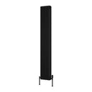 Reina Hedingham Vertical Column Radiator - 1800x285mm - Black RND-HDM18028B