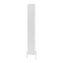 Reina Hedingham Vertical Column Radiator - 1800mm x 285mm - White