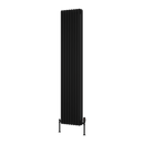 Reina Hedingham Vertical Column Radiator - 1800mm x 375mm - Black