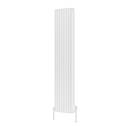 Reina Hedingham Vertical Column Radiator - 1800mm x 375mm - White