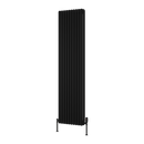 Reina Hedingham Vertical Column Radiator - 1800mm x 465mm - Black