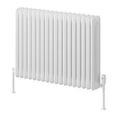 Reina Hedingham Horizontal Column Radiator - 600x820mm - White RND-HDM6082W