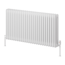 Reina Hedingham Horizontal Column Radiator - 600mm x 1175mm - White