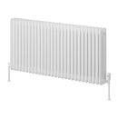 Reina Hedingham Horizontal Column Radiator - 600x1265mm - White RND-HDM6126W
