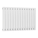Reina Neva Single Horizontal Designer Radiator - 550x826mm - White RND-HNV14
