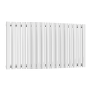 Reina Neva Single Horizontal Designer Radiator - 550mm x 1003mm - White