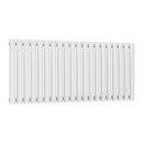 Reina Neva Single Horizontal Designer Radiator - 550mm x 1180mm - White