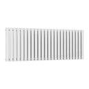 Reina Neva Double Horizontal Designer Radiator - 550x1416mm - White RND-HNV24D