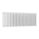 Reina Neva Double Horizontal Designer Radiator - 550mm x 1416mm -  White