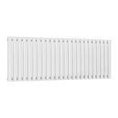 Reina Neva Single Horizontal Designer Radiator - 550x1416mm - White RND-HNV24