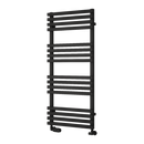 Reina Kale Vertical Heated Towel Rail - 1126mm x 500mm - Black