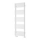 Reina Kale Vertical Heated Towel Rail - 1436mm x 500mm - White