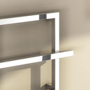 Reina Lago-1 Vertical Designer Heated Towel Rail - 450mm x 600mm - Chrome