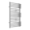 Reina Marco Vertical Designer Heated Towel Rail - 800mm x 500mm - Chrome