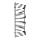 Reina Marco Vertical Designer Heated Towel Rail - 1100mm x 500mm - Chrome