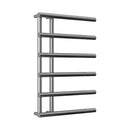 Reina Matera Vertical Designer Heated Towel Rail - 722mm x 500mm - Chrome