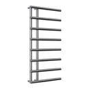 Reina Matera Vertical Designer Heated Towel Rail - 998mm x 500mm - Chrome