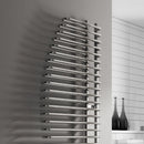 Reina Nola Vertical Designer Heated Towel Rail - 1400mm x 600mm - Chrome