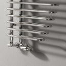 Reina Nola Vertical Designer Heated Towel Rail - 1400mm x 600mm - Chrome