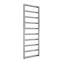Reina Nardo Vertical Designer Heated Towel Rail - 1200mm x 450mm Wide - Chrome