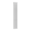 Reina Neva Double Vertical Designer Radiator - 1500mm x 236mm - White