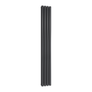 Reina Neva Double Vertical Designer Radiator - 1800mm x 236mm - Anthracite