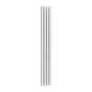 Reina Neva Double Vertical Designer Radiator - 1800mm x 236mm - White