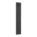 Reina Neva Double Vertical Designer Radiator - 1800mm x 295mm - Anthracite
