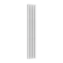 Reina Neva Double Vertical Designer Radiator - 1800mm x 295mm - White