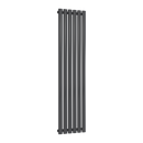 Reina Neva Single Vertical Designer Radiator - 1500mm x 354mm - Anthracite