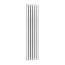Reina Neva Double Vertical Designer Radiator - 1500mm x 354mm - White