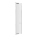 Reina Neva Single Vertical Designer Radiator - 1500mm x 354mm - White