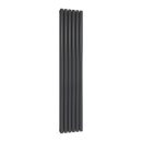 Reina Neva Double Vertical Designer Radiator - 1800mm x 354mm - Anthracite