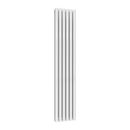 Reina Neva Double Vertical Designer Radiator - 1800mm x 354mm - White