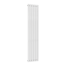 Reina Neva Single Vertical Designer Radiator - 1800mm x 354mm - White