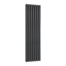 Reina Neva Double Vertical Designer Radiator - 1500mm x 413mm - Anthracite