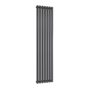 Reina Neva Single Vertical Designer Radiator - 1800mm x 413mm - Anthracite