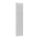 Reina Neva Double Vertical Designer Radiator - 1800mm x 413mm - White