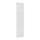 Reina Neva Single Vertical Designer Radiator - 1800mm x 413mm - White