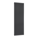 Reina Neva Double Vertical Designer Radiator - 1500mm x 472mm - Anthracite