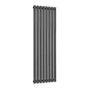 Reina Neva Single Vertical Designer Radiator - 1500mm x 472mm - Anthracite