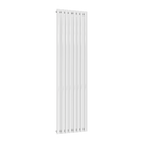 Reina Neva Single Vertical Designer Radiator - 1800mm x 472mm - White