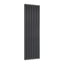 Reina Neva Double Vertical Designer Radiator - 1800mm x 531mm - Anthracite