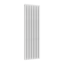 Reina Neva Double Vertical Designer Radiator - 1800mm x 531mm - White